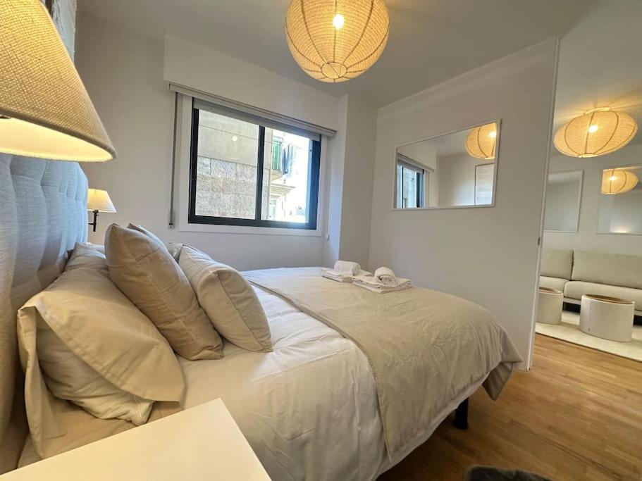Centrico Apartamento Nuevo Vigo, Vistas Al Mar Exteriör bild